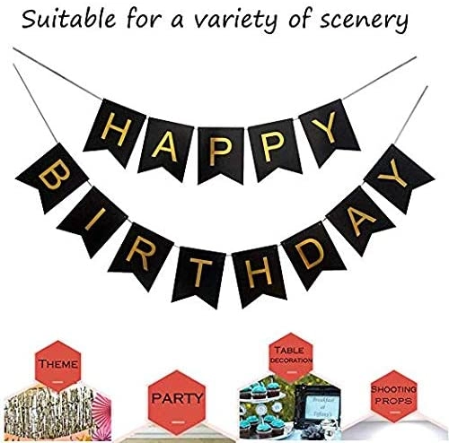 Carnival Happy Birthday Paper Banner