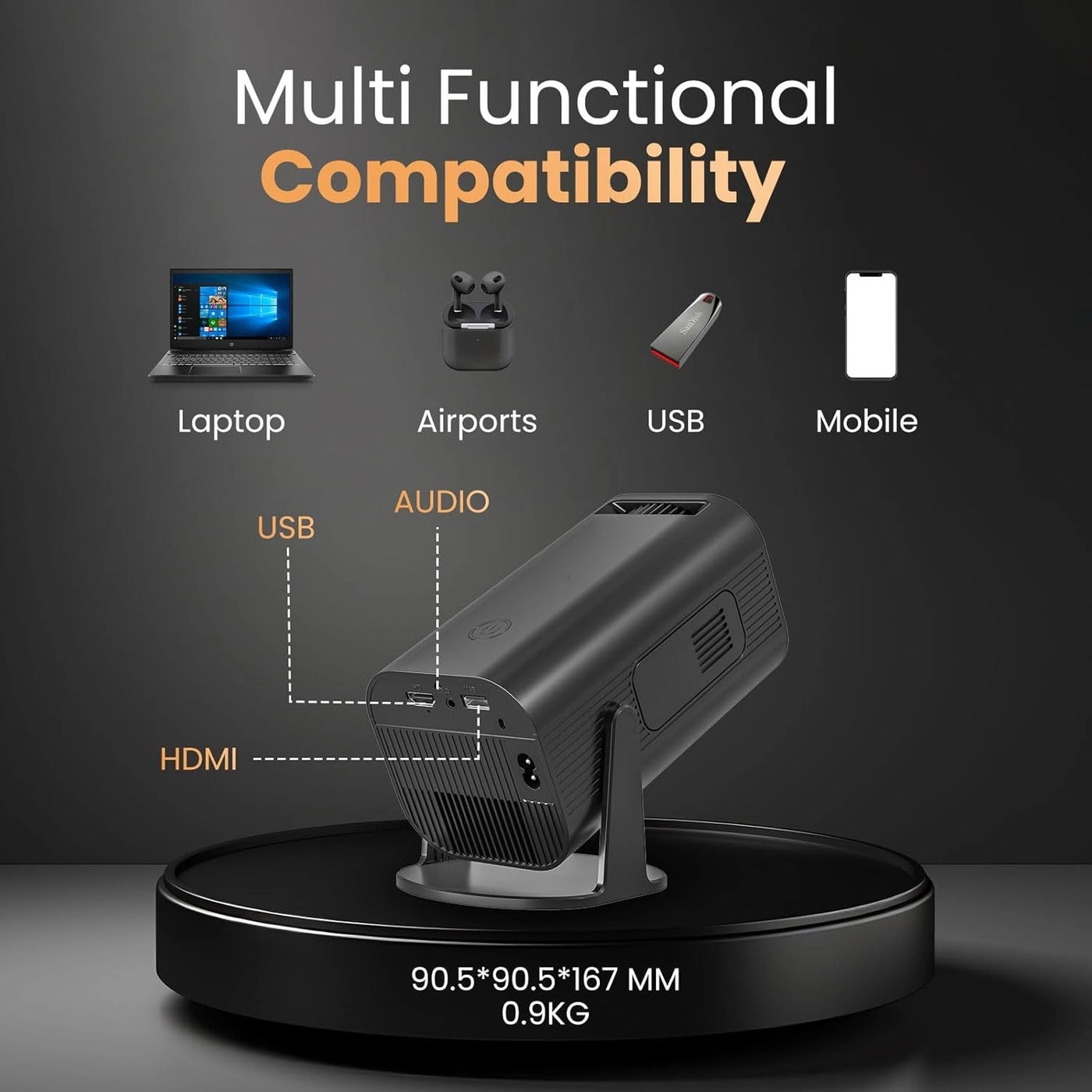 HP330 12000LUX 4096 x 2160 Pixels