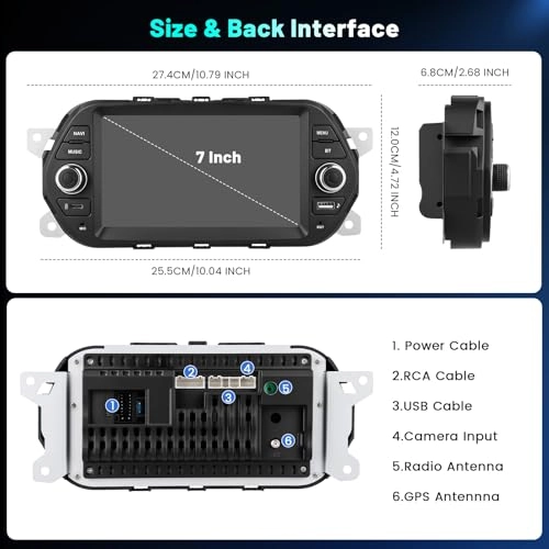 Android Car Radio - Bluetooth 5.0 Smartphone USB