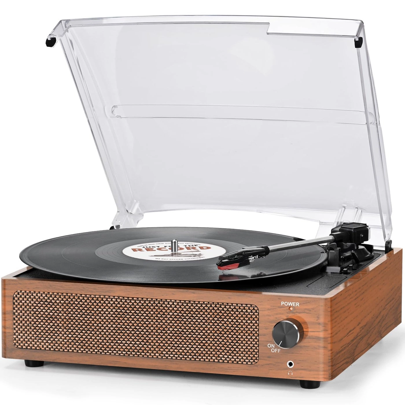 Vinyl Record Player - Belt-Driven