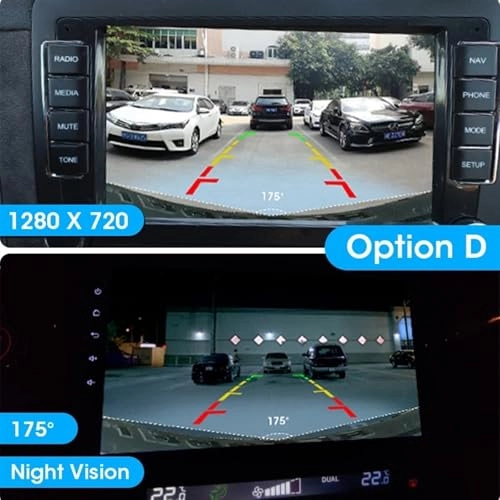 Rear View Backup Camera - Night Vision AHD CVBS 1080P