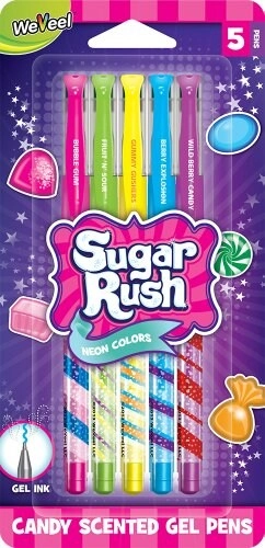 Sugar Rush Scented Gel Pens - 5