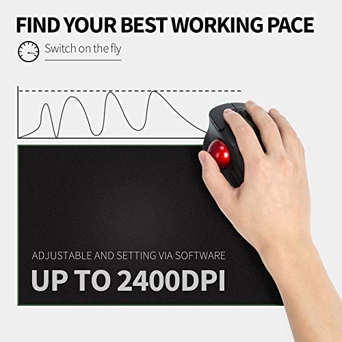 MT1 Trackball Mouse - Bluetooth Radio Frequency