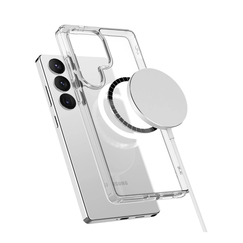 Zepho Clear Case with MagSafe for Samsung Galaxy S25 Ultra