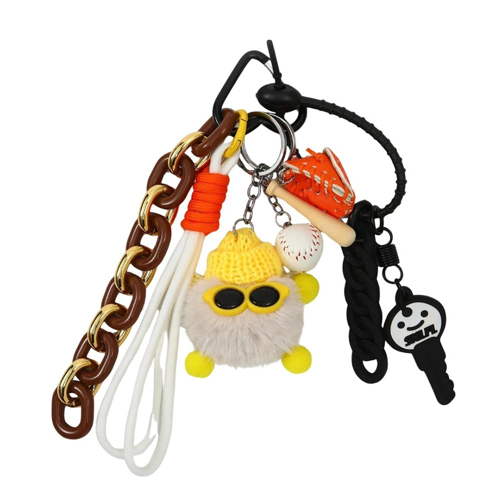 STICKY BESTIE Bag Charm Set - Yellown Green Puppy