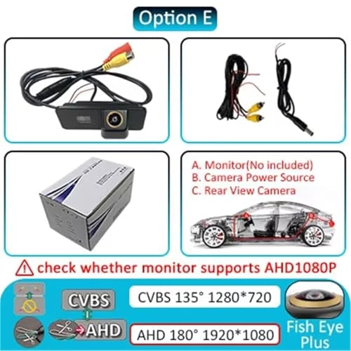 D170 AHD - Night vision Universal Connector 720P