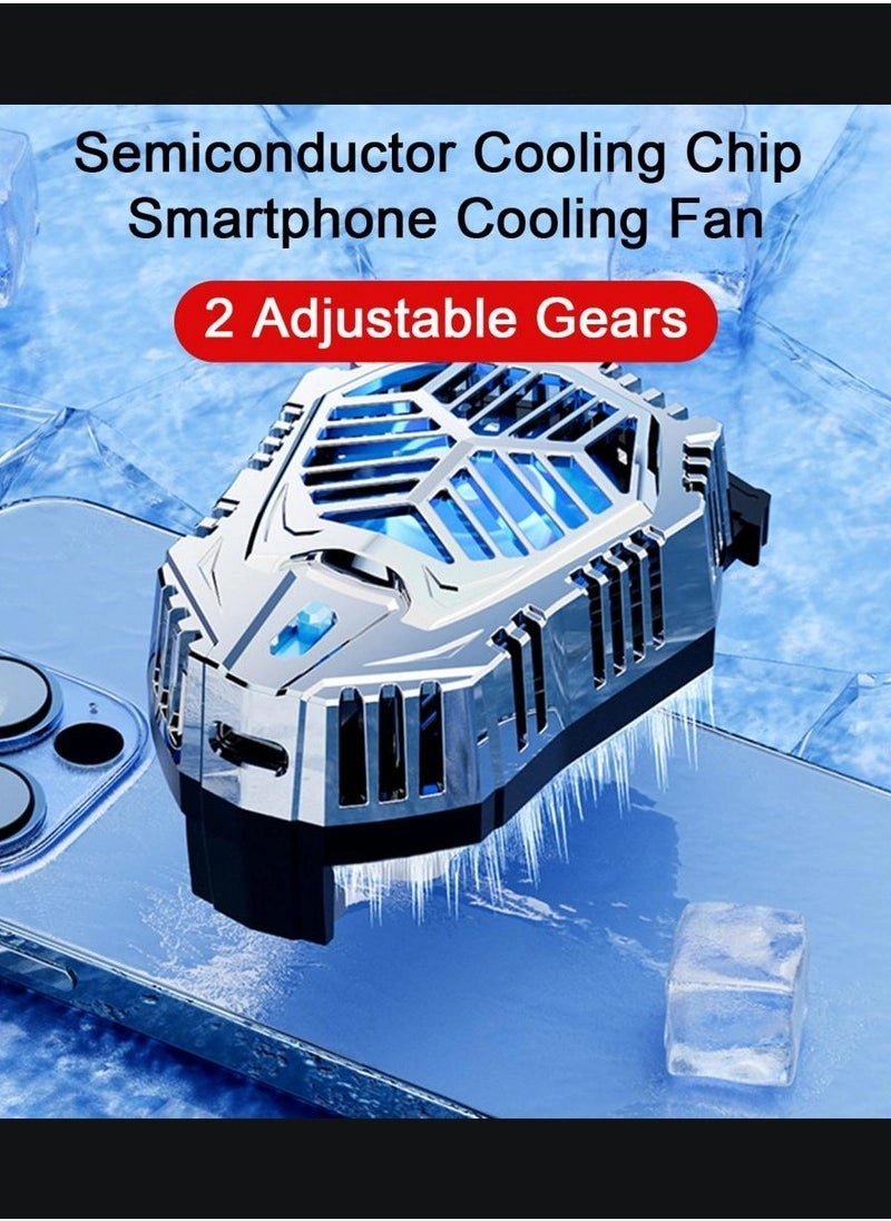 AL07 - Mobile Phone Cooling Fan USB Clip-On