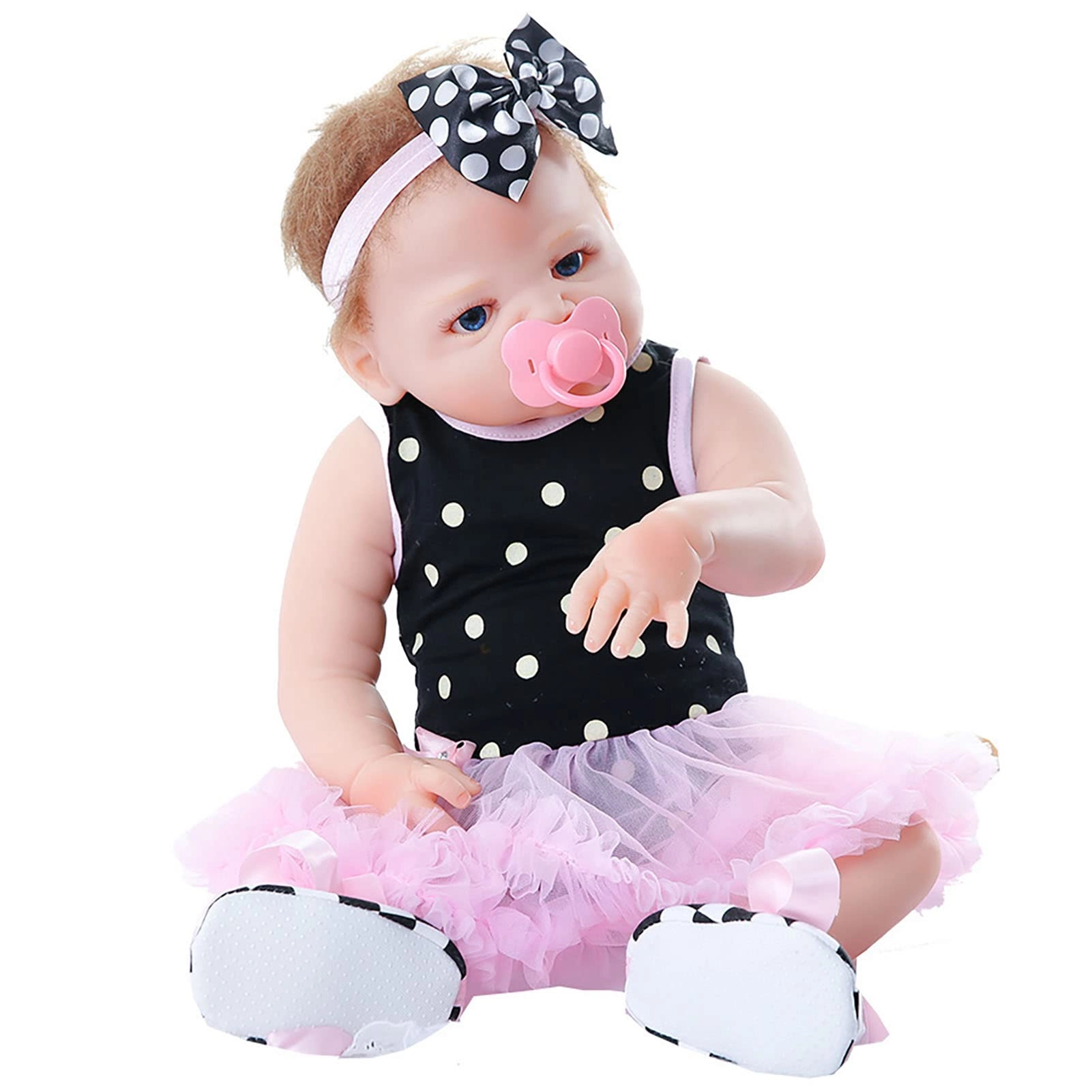 Reborn Baby Doll - 22 Inch Vinyl Girl Ages 3+