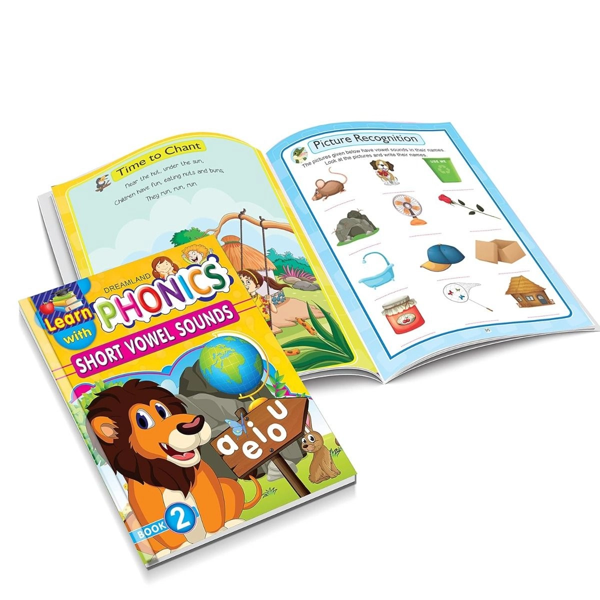 Learn With Phonics Book - 4-8 Years 5 pieces