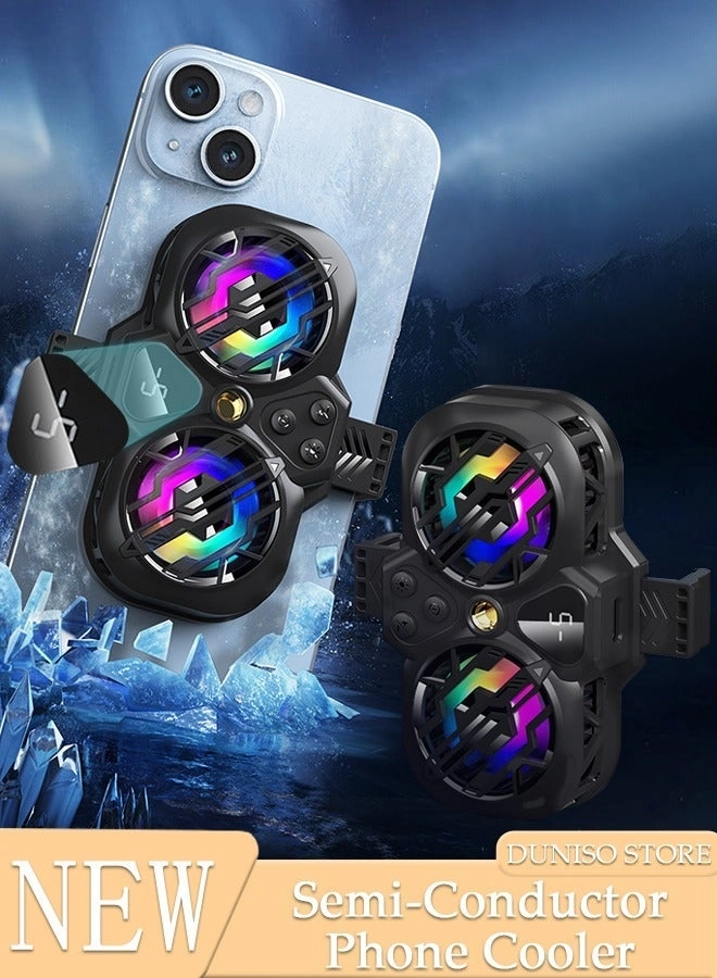 Magnetic Semi-Conductor Cooling Chip - 2 In 1 RGB Fan