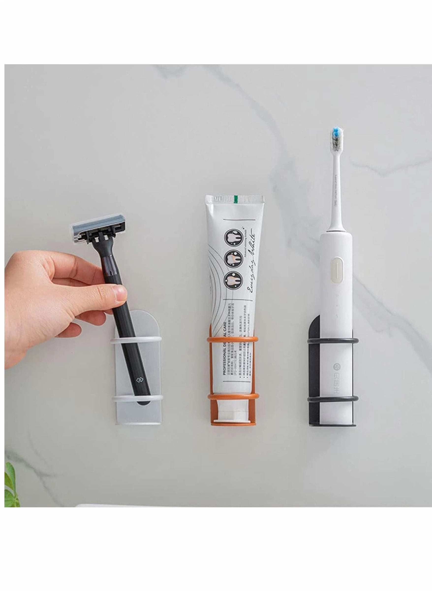 Toothbrush Holder - 3PCS Wall Mount