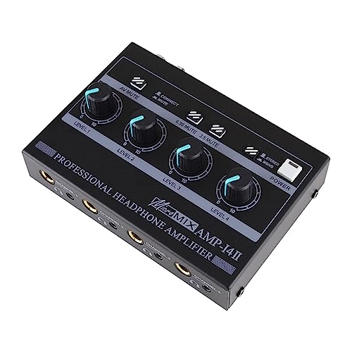 Headphone Amplifier - Portable Compact RCA 6.35Mm 3.5Mm Input