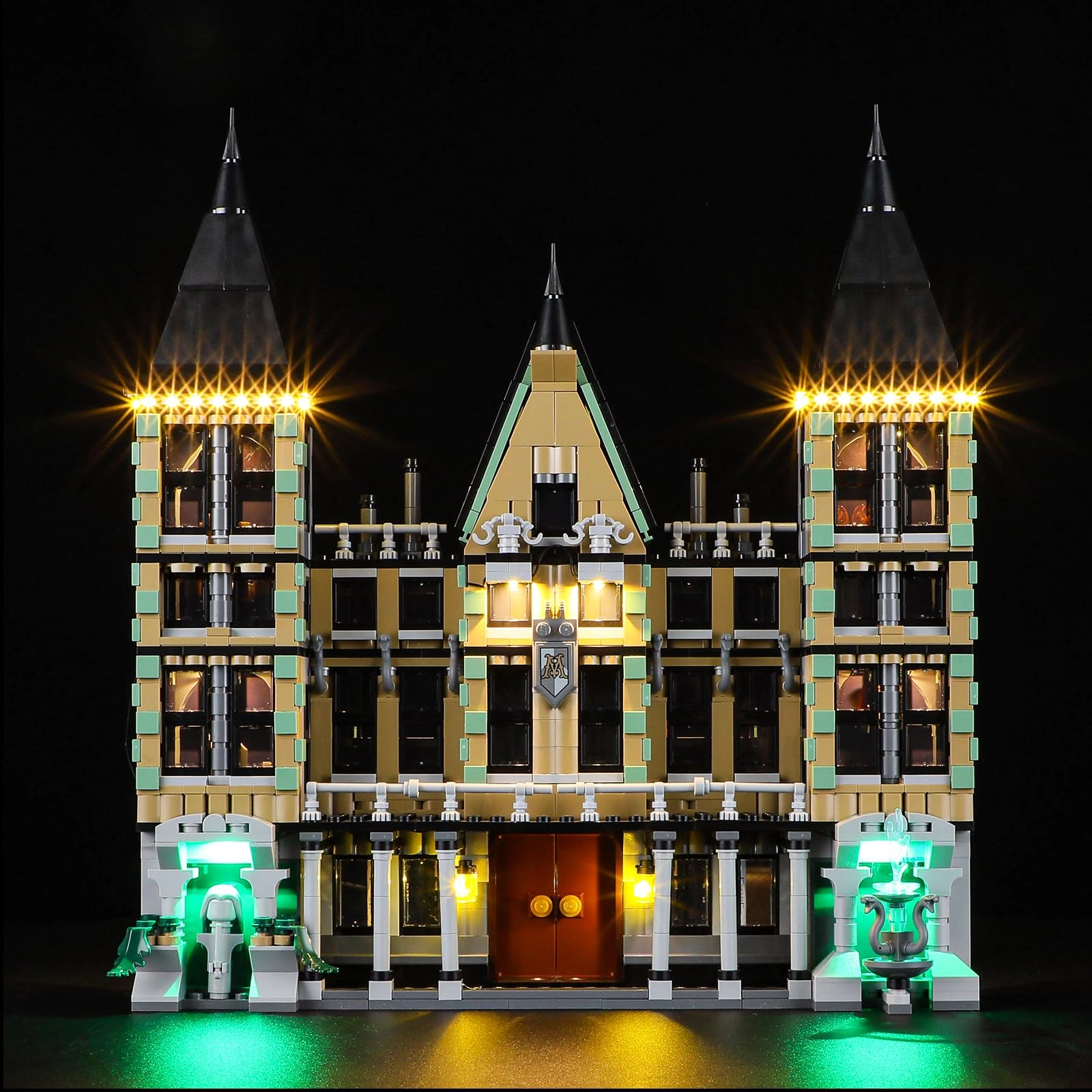 YEABRICKS LED Light Kit - Plastic 76453 Harry Potter Malfoy Manor