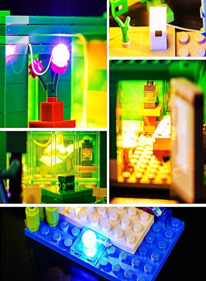 LED Lighting Compatible with LEGO The Turtle Beach House 21254