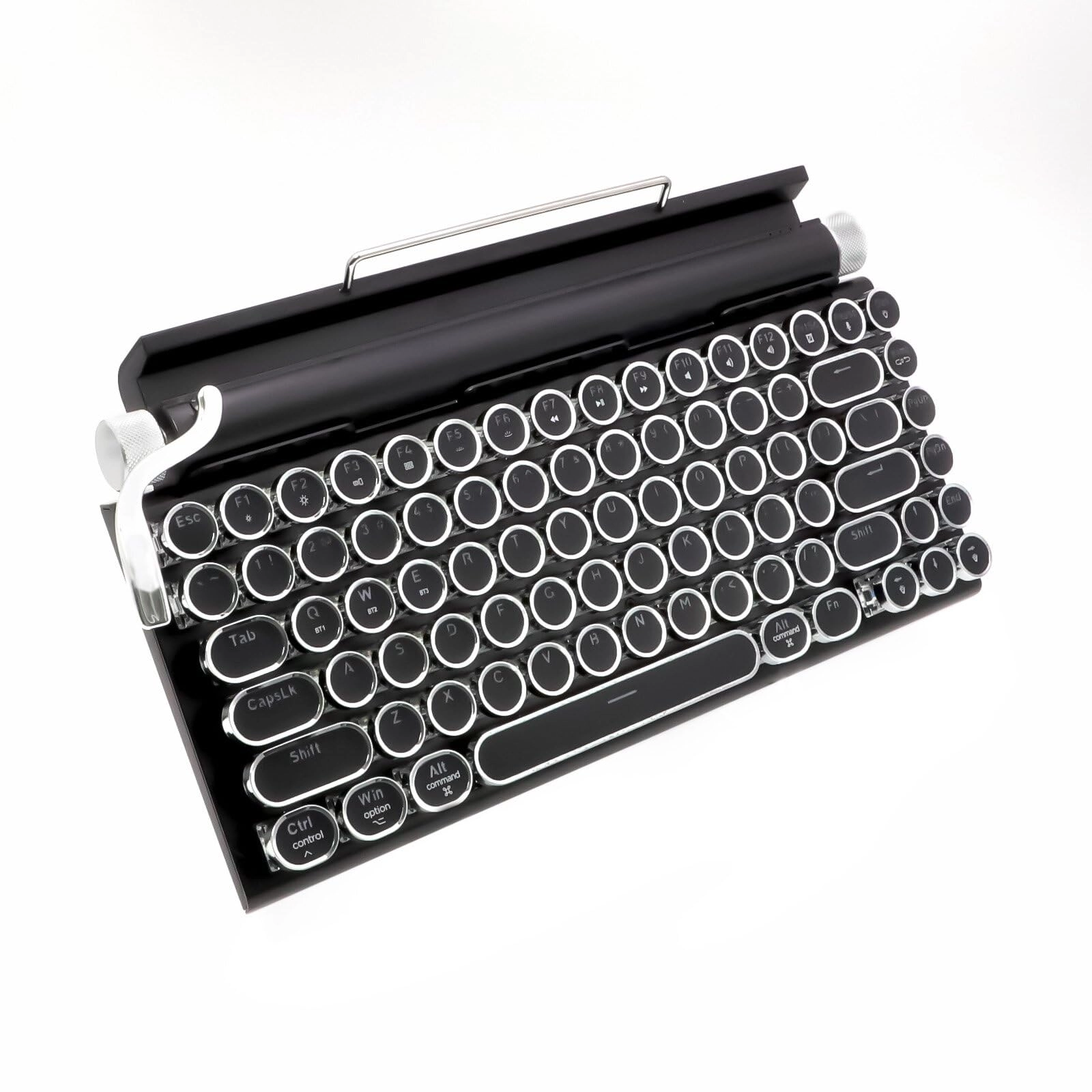 LED Backlit Retro Mechanical Keyboard - Bluetooth