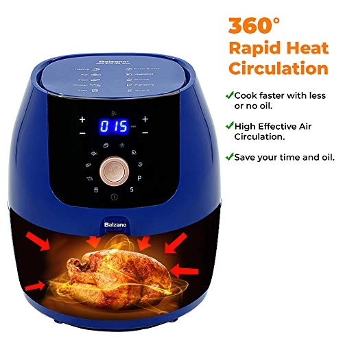 Digital Air Fryer Extra Large TXG-DT16B-Blue