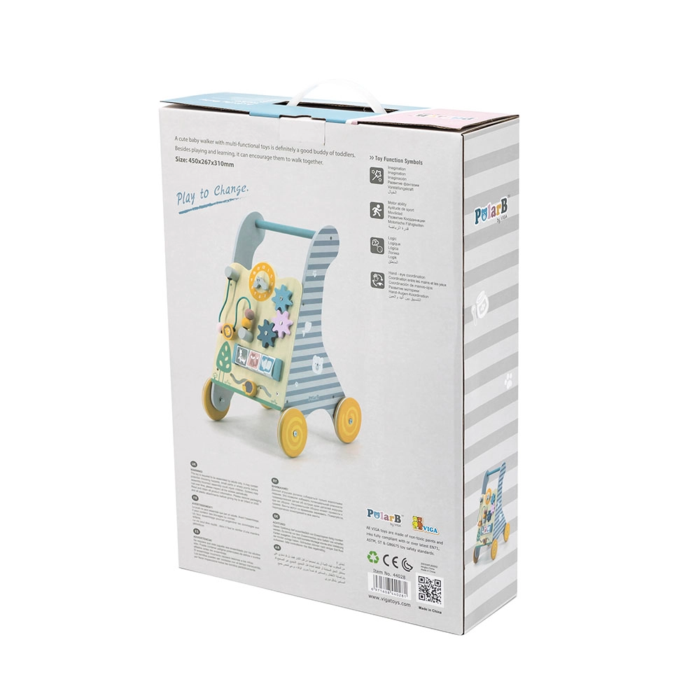 Activity Baby Walker - 3+ Multi Colour