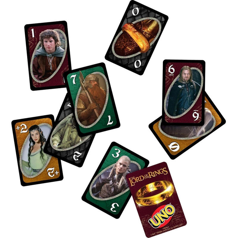 Uno The Lord Of The Rings - 7 years and up