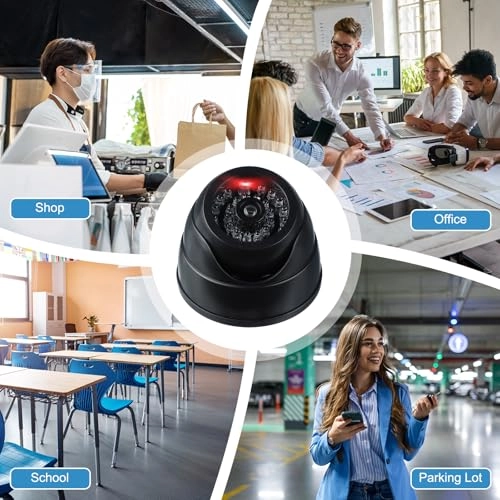 Fake Security Camera - Indoor & Outdoor