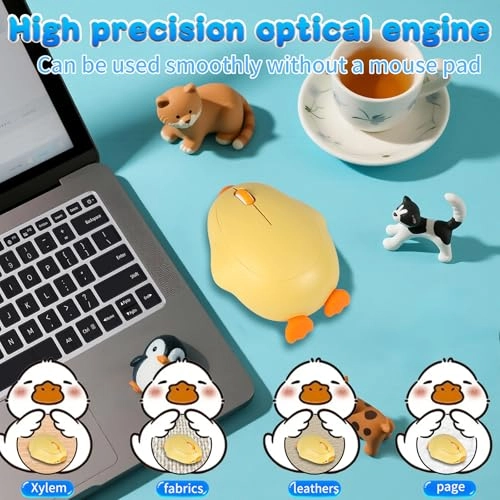 Cute Penguin Bluetooth Wireless Mouse - USB