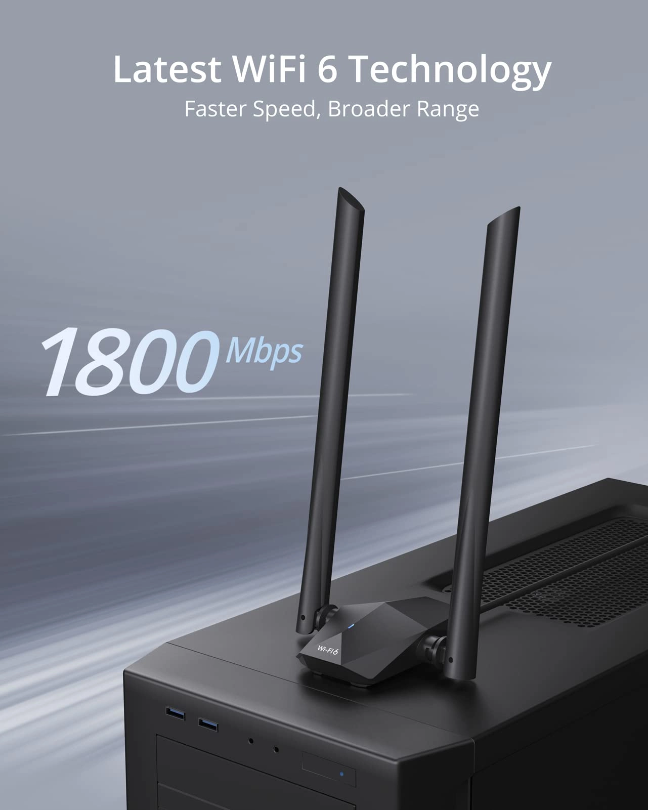 AX1800 - 5GHz/2.4GHz USB Wireless