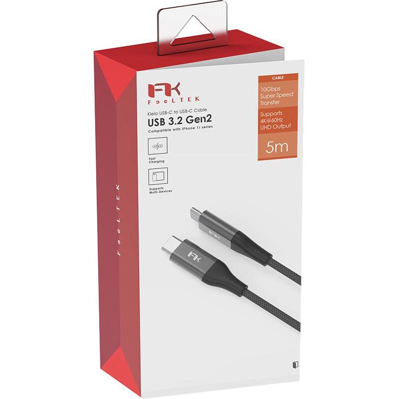 Kleio Cable 100W USB-C to USB-C 3m
