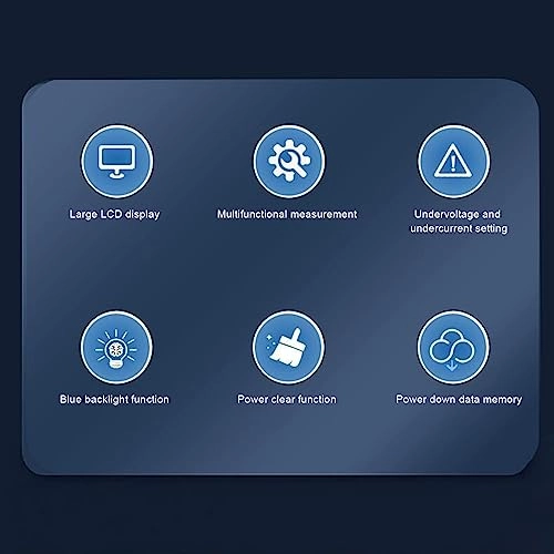 Battery Capacity Monitor - DC 6-200V 0-20A