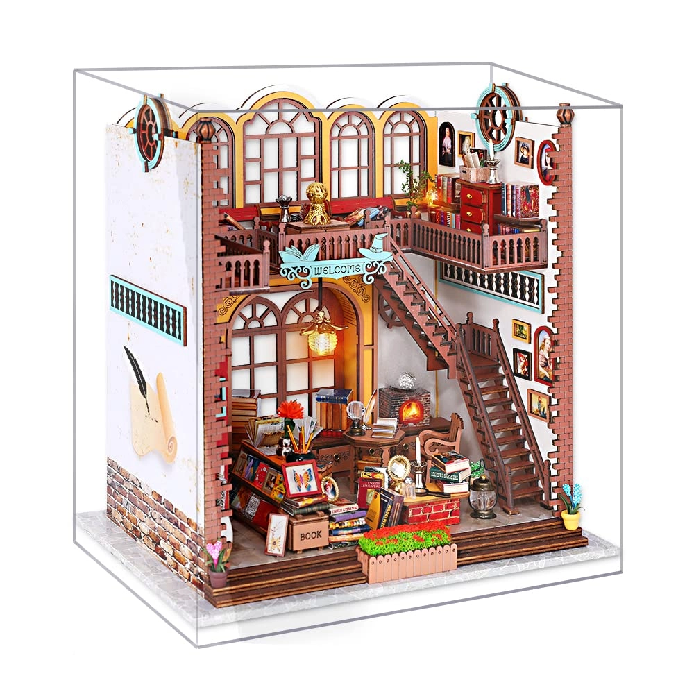 CuteBee Book Nook Kit - Corner Coffee Shop