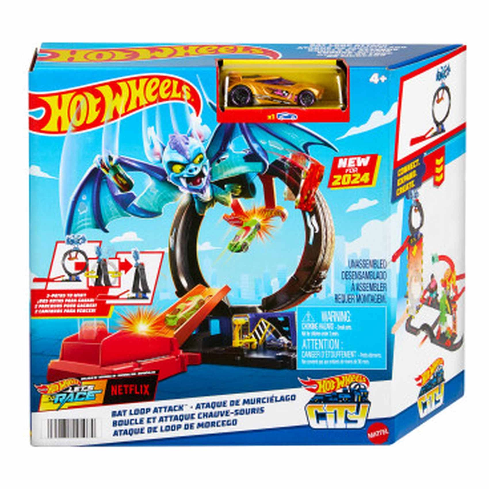 City Toy Car Track Set