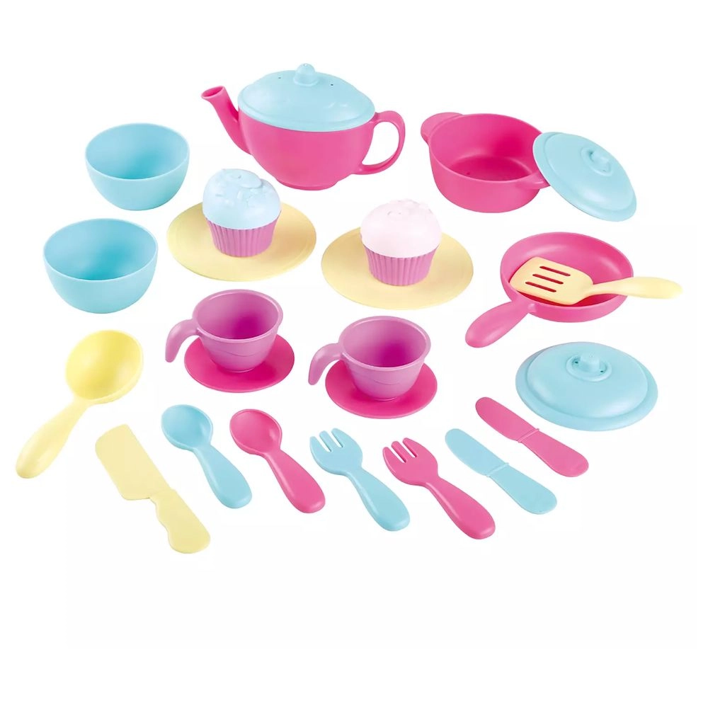 Tea Time & Cookware Toy Set - 24 Pcs (2169971-6060)