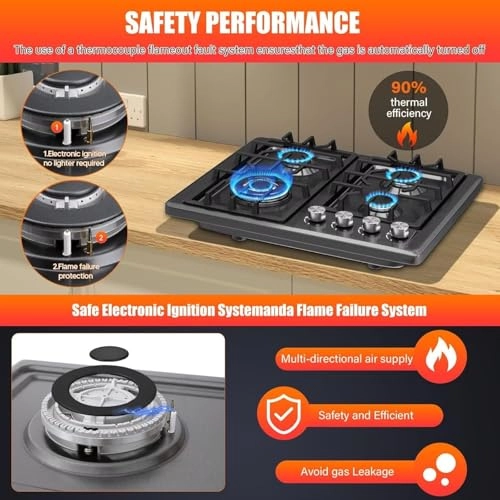 GHSS302 Gas hob