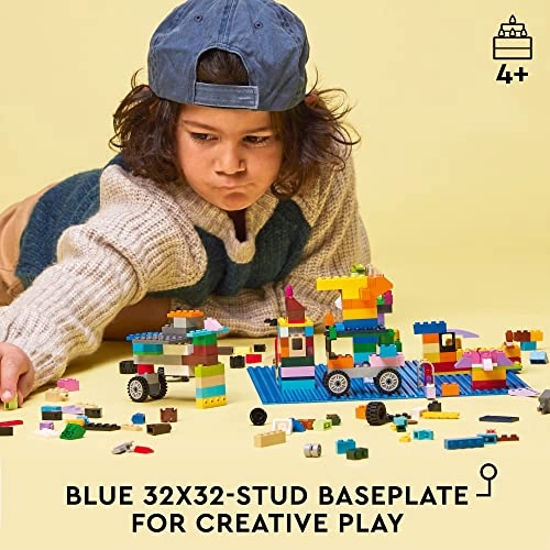 Classic Blue Baseplate (11025) - 32x32-stud