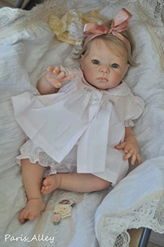 Dimitri Reborn Doll Kit - 18 Inch Soft Real Touch Vinyl Peach Colour Unfinished
