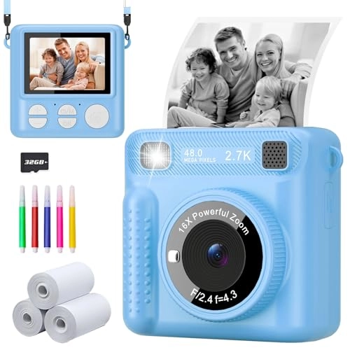 Instant Print Camera - 32G 1080p