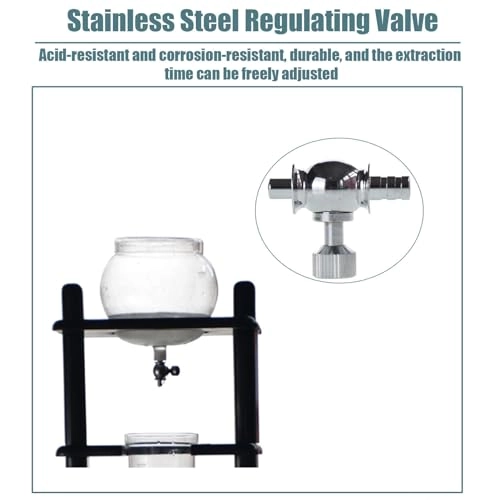 Cold Brew Drip Coffee Maker - 800ml High Borosilicate Glass