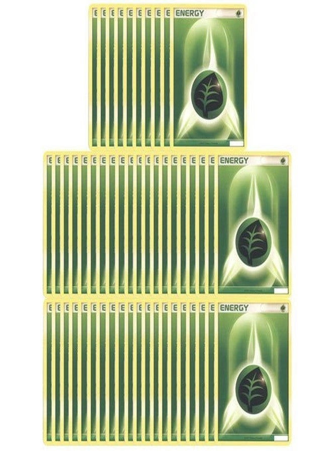Pokémon Grass Energy Cards - 50pcs