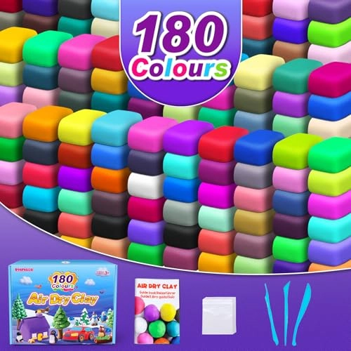 Air Dry Clay - 3+ years 180 colors