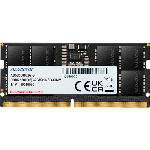 ADATA AD5S560032G-S - 32GB 5600MHz SO-DIMM DDR5