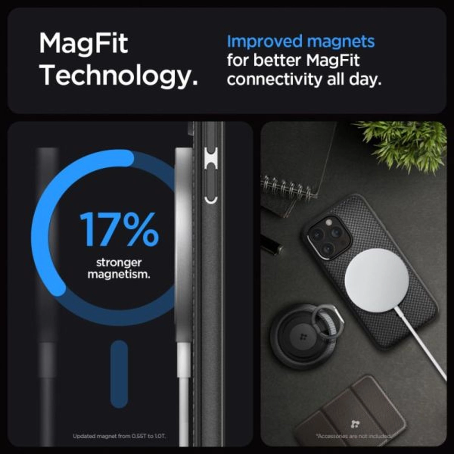 Mag Armor MagFit Back Case with MagSafe for iPhone 15 Pro Max