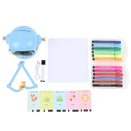 Drawing Robot - 100 Cards 12 Colorful Pens