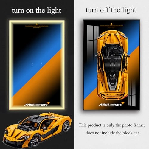 LE-GO Display Wall Mount (42172) - 50 x 80 x 4 cm Acrylic G