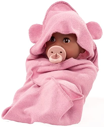 Cosy Aquini Soft Mood Bath Doll - 33 cm Brown Sleeping Eyes Set