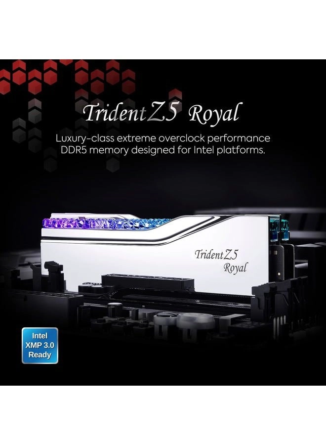 Trident Z5 Royal - 32GB 6400MT/s U-DIMM DDR5
