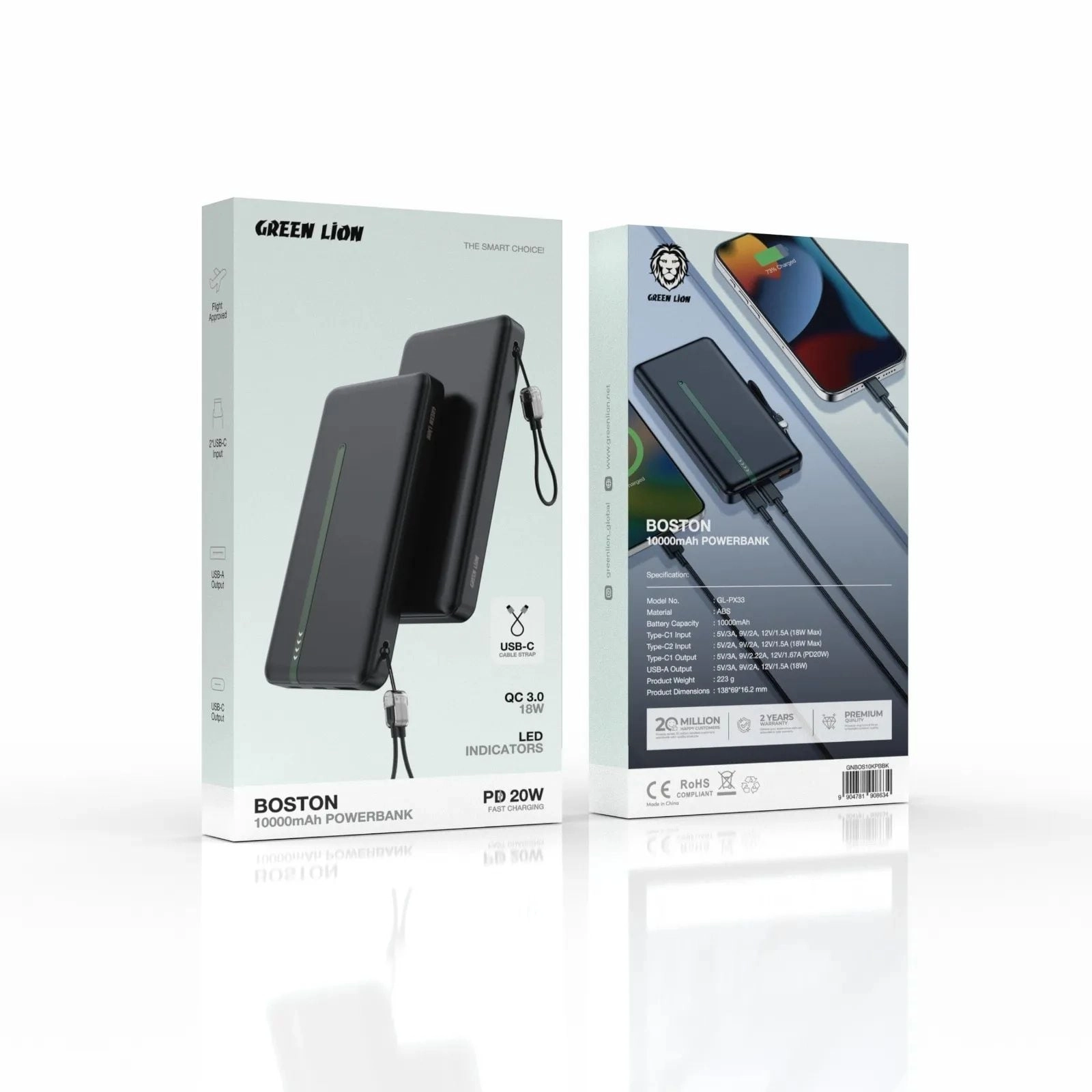 GNSALB10PBGY - 10000mAh 20W