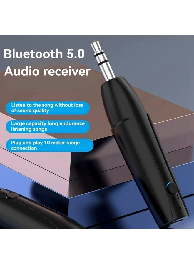 Bluetooth Audio Receiver - 3.5mm USB Rechargeable