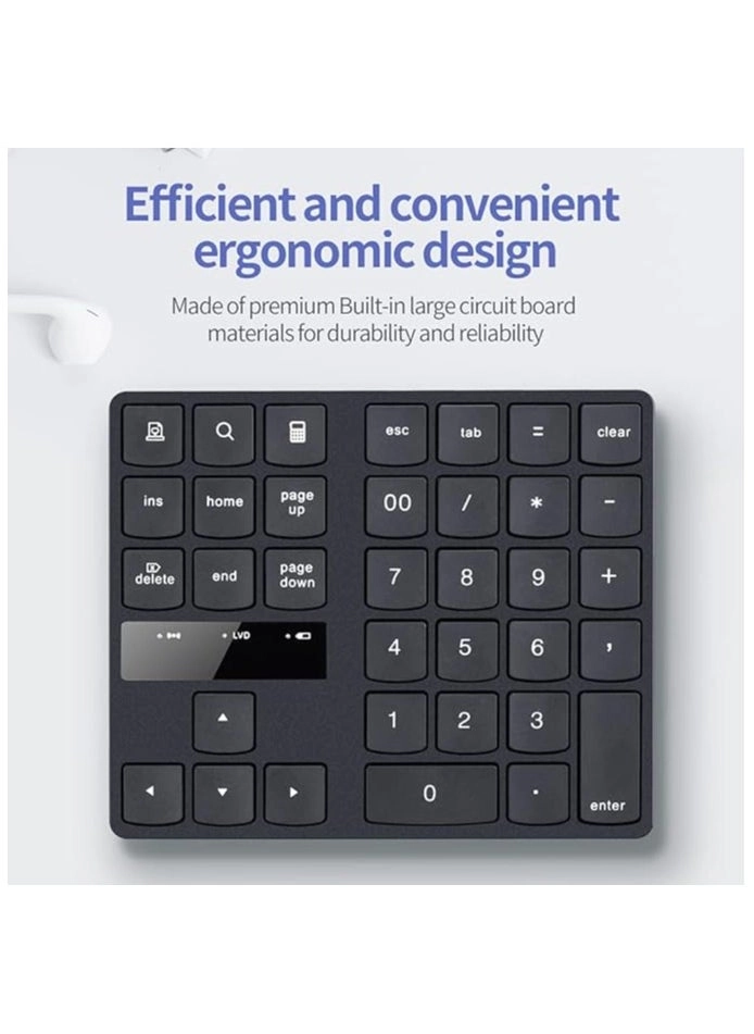 Numeric Keyboard - 2.4G 35 Keys 250mAh
