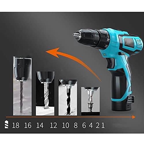 Cordless Brushless Electric Drill - 1500mA