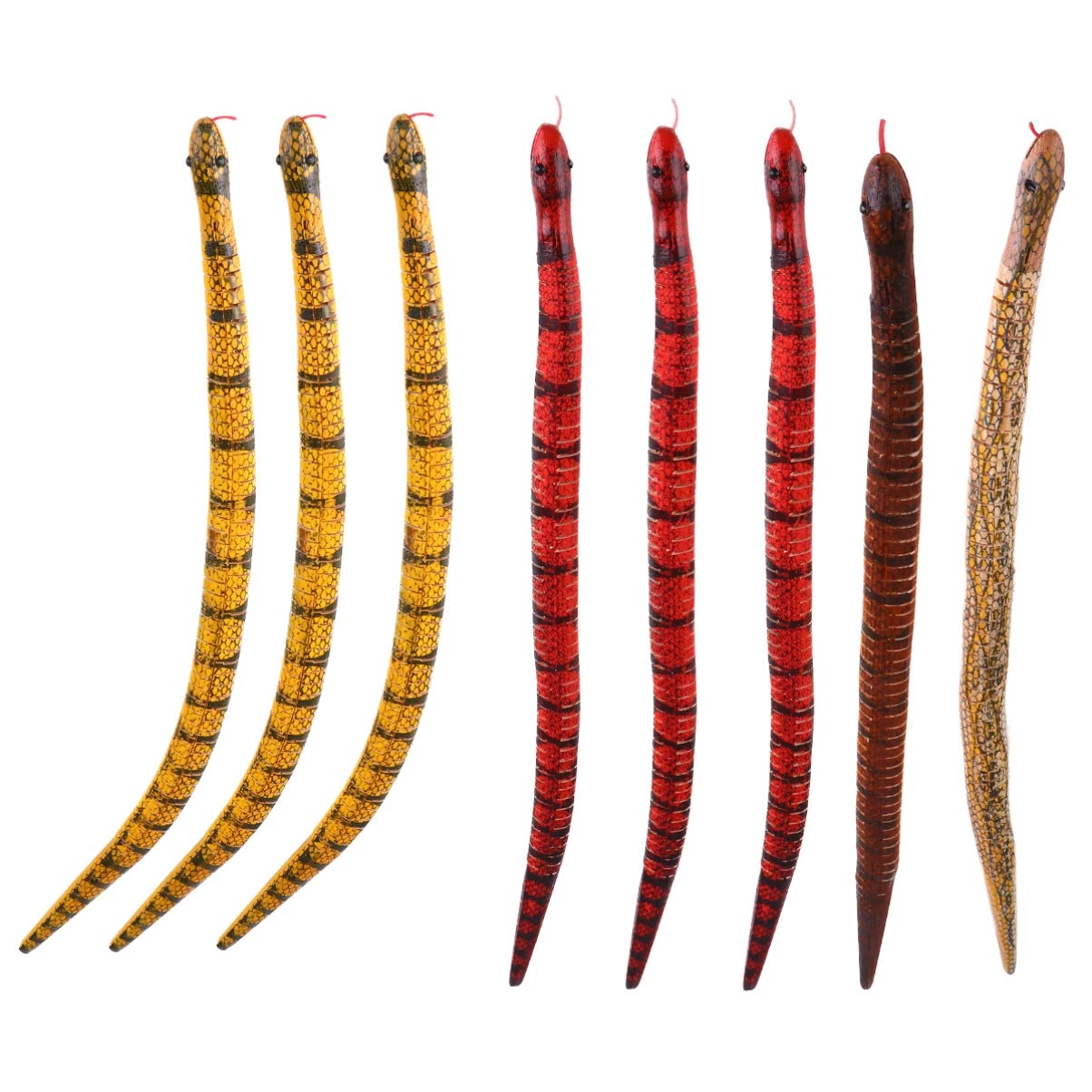 MALINK Wood snake - 8 piece(s)