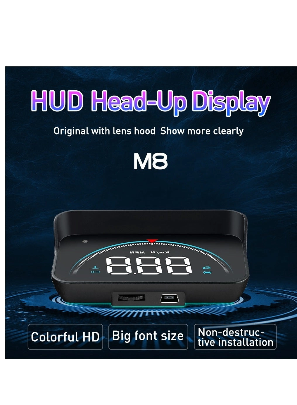 Head Up Display(HUD) Vehicle Speed Meter