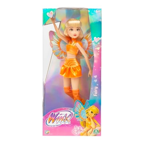 Stella Fairy Doll - Glitter Wings Articulated Joints Ages 4+